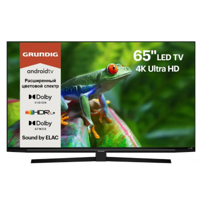 65" Телевизор GRUNDIG 65GGU8960, 4K Ultra HD, черный, СМАРТ ТВ, Android