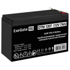 Аккумуляторная батарея для ИБП EXEGATE EP129858 12В,  7Ач [ep129858rus]