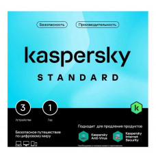 Антивирус Kaspersky Standard 5 устр 1 год  Новая лицензия Box [kl1041rbefs]