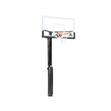 Баскетбольная стационарная стойка DFC ING54U 136х80см (четыре короба)