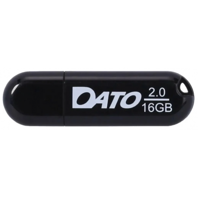 Флешка USB DATO DS2001 16ГБ, USB2.0, черный [ds2001-16g]
