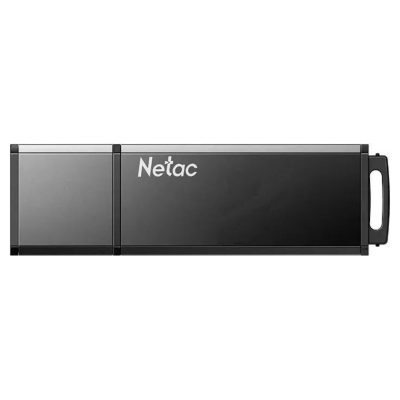 Флешка USB NETAC U351 16ГБ, USB2.0, серый [nt03u351n-016g-20bk]