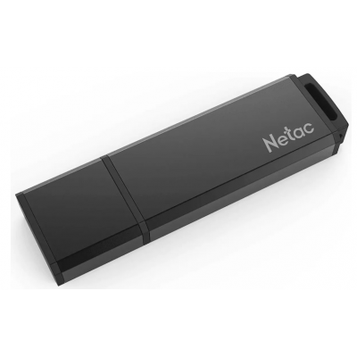 Флешка USB NETAC U351 64ГБ, USB2.0, черный [nt03u351n-064g-20bk]