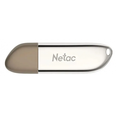 Флешка USB NETAC U352 64ГБ, USB2.0, серебристый [nt03u352n-064g-20pn]