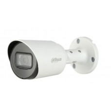Камера видеонаблюдения аналоговая Dahua DH-HAC-HFW1200TP-0280B,  1080p,  2.8 мм,  белый