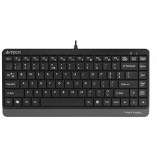 Клавиатура A4TECH Fstyler FK11,  USB, черный серый [fk11 usb (grey)]