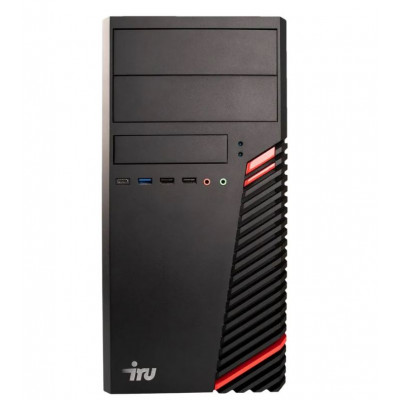 Компьютер iRU Office 310H6SM,  Intel Core i3 12100,  DDR4 8ГБ, 256ГБ(SSD),  Intel UHD Graphics 730,  Windows 11 Professional,  черный [1911837]