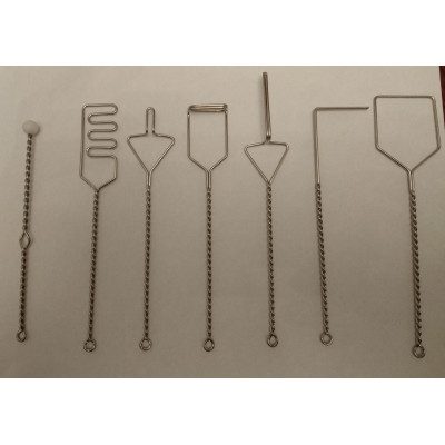 Комплект постановочных зондов по методике Ф.А.Рау 7 шт