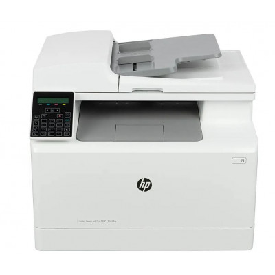 МФУ лазерный HP Color LaserJet Pro M183fw цветная печать, A4, цвет белый [7kw56a]