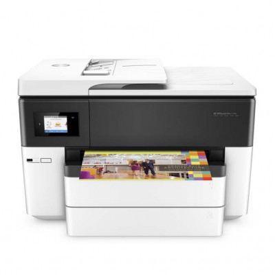 МФУ струйный HP Officejet Pro 7740 WF AiO цветная печать, A3, цвет белый [g5j38a]