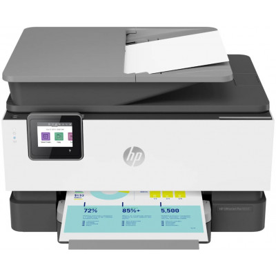 МФУ струйный HP Officejet Pro 9010 AiO цветная печать, A4, цвет белый [3uk83b]