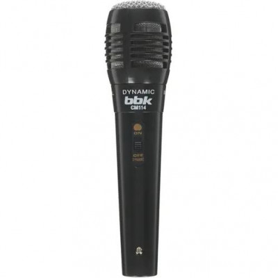 Микрофон BBK CM114,  черный [cm114 (b)]