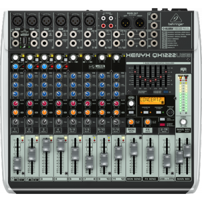 Микшер BEHRINGER XENYX QX1222USB