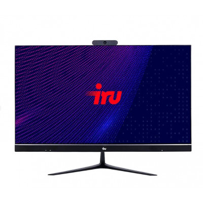 Моноблок iRU Office 23IH5P, 23.8", Intel Core i5 10400, 8ГБ, 1ТБ SSD,  Intel UHD Graphics 630, Free DOS, черный [1864687]