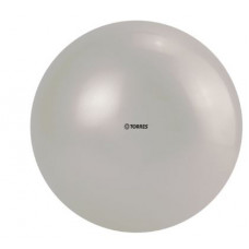 Мяч для художественной гимнастики однотонный "TORRES", арт.AG-15-03,  диам. 15 см, ПВХ, жемчужный