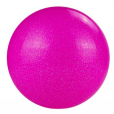 Мяч для художественной гимнастики однотонный "TORRES", арт.AG-15-09,  диам. 15 см, ПВХ, розовый