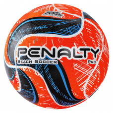 Мяч для пляжного футбола PENALTY BOLA BEACH SOCCER PRO IX, арт.5415431960-U, р.5, PU PRO, 8 панелей, термосшивка, подкладка Neogel, 0% влагопроницаемость, оранжевый, черный, синий
