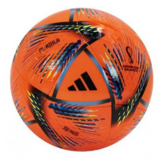 Мяч для пляжного футбола "ADIDAS WC22 Pro Beach", арт.H57790,р.5, сертификат FIFA Quality Pro, 12 панелей, глянц.синт.кожа (ТПУ), маш.сш., 2 подкл.слоя из синт.ткани, слой пены, бут. кам, оранжевый