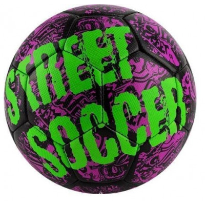 Мяч футбольный любит. "SELECT Street Soccer" арт. 813120-999, р. 4,5, специально создан для уличного футбола, 32 панели, высокопрочный полиуретан, 3 подкл.слоя, лат. камера, машинная сшивка, фиолетово-зеленый