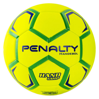 Мяч гандбольный PENALTY HANDEBOL H3L ULTRA FUSION X, арт.5203632600-U, р.3, PU Micropower, термосшивка, подкладочный слой Evacel, желтый, зеленый, синий