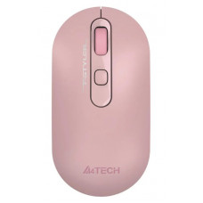 Мышь A4TECH Fstyler FG20, оптическая, беспроводная, USB, розовый [fg20  pink]