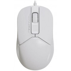 Мышь A4TECH Fstyler FM12, оптическая, проводная, USB, белый [fm12  white]