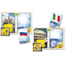 Настольно-печатная игра "Флаги стран мира 1. Европа"