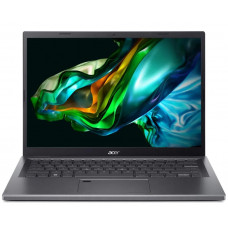 Ноутбук Acer Aspire 5 A514-56M-52QS NX.KH6CD.003, 14", IPS, Intel Core i5 1335U 1.3ГГц, 10-ядерный, 16ГБ LPDDR5, 512ГБ SSD,  Intel Iris Xe graphics, без операционной системы, серый