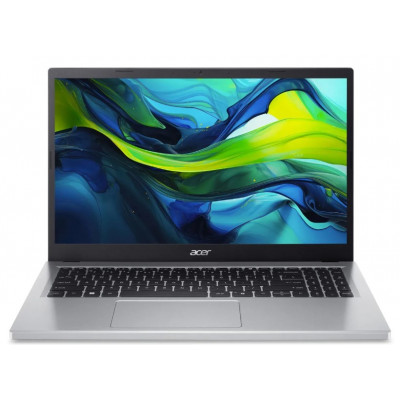 Ноутбук Acer Aspire Go AG15-31P-C1HS NX.KX5CD.004, 15.6", IPS, Intel N100 0.8ГГц, 4-ядерный, 8ГБ LPDDR5, 512ГБ SSD, Intel UHD Graphics, без операционной системы, металлический