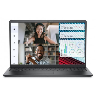 Ноутбук DELL Vostro 3520 3520-3850, 15.6", WVA, Intel Core i3 1215U 1.2ГГц, 6-ядерный, 8ГБ DDR4, 512ГБ SSD, Intel UHD Graphics, Ubuntu, черный