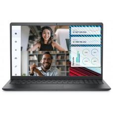 Ноутбук DELL Vostro 3520 3520-5820, 15.6", WVA, Intel Core i5 1235U 1.3ГГц, 10-ядерный, 8ГБ DDR4, 256ГБ SSD, Intel UHD Graphics, Ubuntu, черный