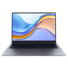 Ноутбук Honor MagicBook X16 2024  BRN-F56 5301AHHM, 16", 2024, IPS, Intel Core i5 12450H 2ГГц, 8-ядерный, 16ГБ LPDDR4x, 512ГБ SSD,  Intel UHD Graphics, без операционной системы, серый