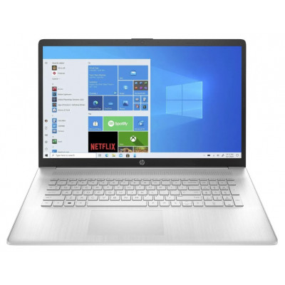 Ноутбук HP 17-cn2153mg 76R00EA, 17.3", IPS, Intel Core i5 1235U 1.3ГГц, 10-ядерный, 8ГБ DDR4, 256ГБ SSD, Intel Iris Xe graphics, Windows 11 Home, серебристый