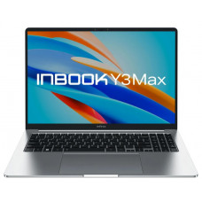 Ноутбук INFINIX Inbook Y3 Max  YL613 71008301534, 16", IPS, Intel Core i5 1235U 1.3ГГц, 10-ядерный, 8ГБ LPDDR4x, 512ГБ SSD,  Intel Iris Xe graphics, Windows 11 Home, серебристый