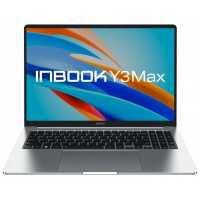 Ноутбук INFINIX Inbook Y3 Max  YL613 71008301568, 16", IPS, Intel Core i3 1215U 1.2ГГц, 6-ядерный, 8ГБ LPDDR4x, 512ГБ SSD,  Intel UHD Graphics, без операционной системы, серебристый