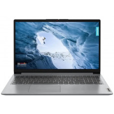 Ноутбук Lenovo IdeaPad 1 15IAU7 82QD009NPS, 15.6", 2023, IPS, Intel Core i5 1235U 1.3ГГц, 10-ядерный, 8ГБ DDR4, 256ГБ SSD, Intel Iris Xe graphics, без операционной системы, серый