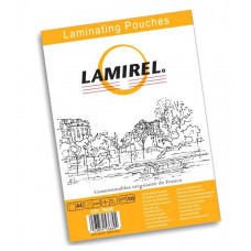 Пленка для ламинирования Fellowes Lamirel,  75мкм,  216х303 мм,  100шт.,  глянцевая,  A4