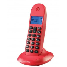 Радиотелефон Motorola C1001LB+,  красный [107c1001cereza]