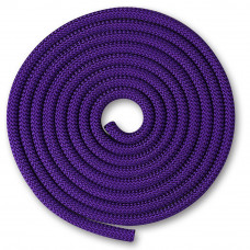 Скакалка гимнастическая "INDIGO", арт.SM-121-VI, утяжеленная, 150г, длина 2,5м, без ручек, шнур, фиолетовый