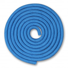 Скакалка гимнастическая "INDIGO", арт.SM-123-BL, утяжеленная, 180г, длина 3м, без ручек, шнур, синий