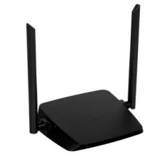 Wi-Fi роутер D-Link DIR-615/Z1A,  N300,  черный