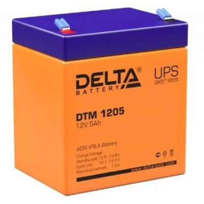 Аккумуляторная батарея для ИБП Delta DTM 1205 12В 5Ач