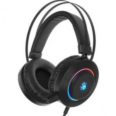 Гарнитура игровая A4TECH Bloody G521 для компьютера мониторные черный