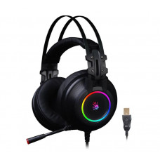 Гарнитура игровая A4TECH Bloody G528C для компьютера мониторные черный
