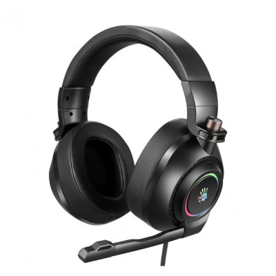 Гарнитура игровая A4TECH Bloody G580 для компьютера мониторные черный