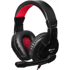 Гарнитура игровая Oklick HS-L320G Phoenix для компьютера мониторные черный красный