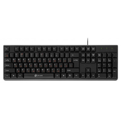 Клавиатура Oklick 100M HW3 USB черный