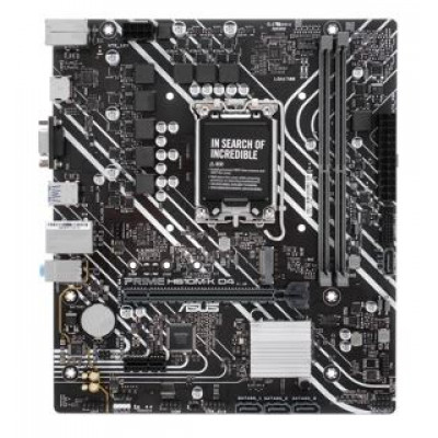 Материнская плата ASUS PRIME H610M-K D4 LGA 1700 Intel H610 mATX Ret