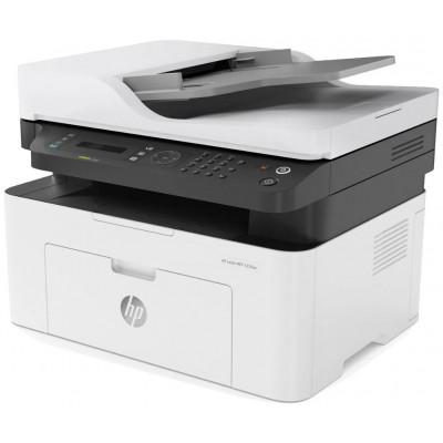 МФУ лазерный HP Laser 137fnw черно-белая печать, A4, цвет белый