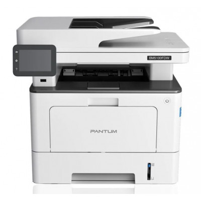 МФУ лазерный Pantum BM5100FDW черно-белая печать, A4, цвет белый